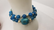 Load image into Gallery viewer, Apatite, Jasper and Fluorite bracelets
