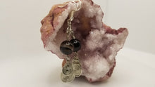 Load image into Gallery viewer, Black banded Agate Earrings
